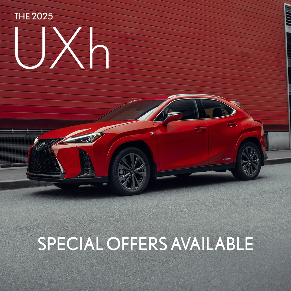 Special Offers Available on the 2025 UXh. 
